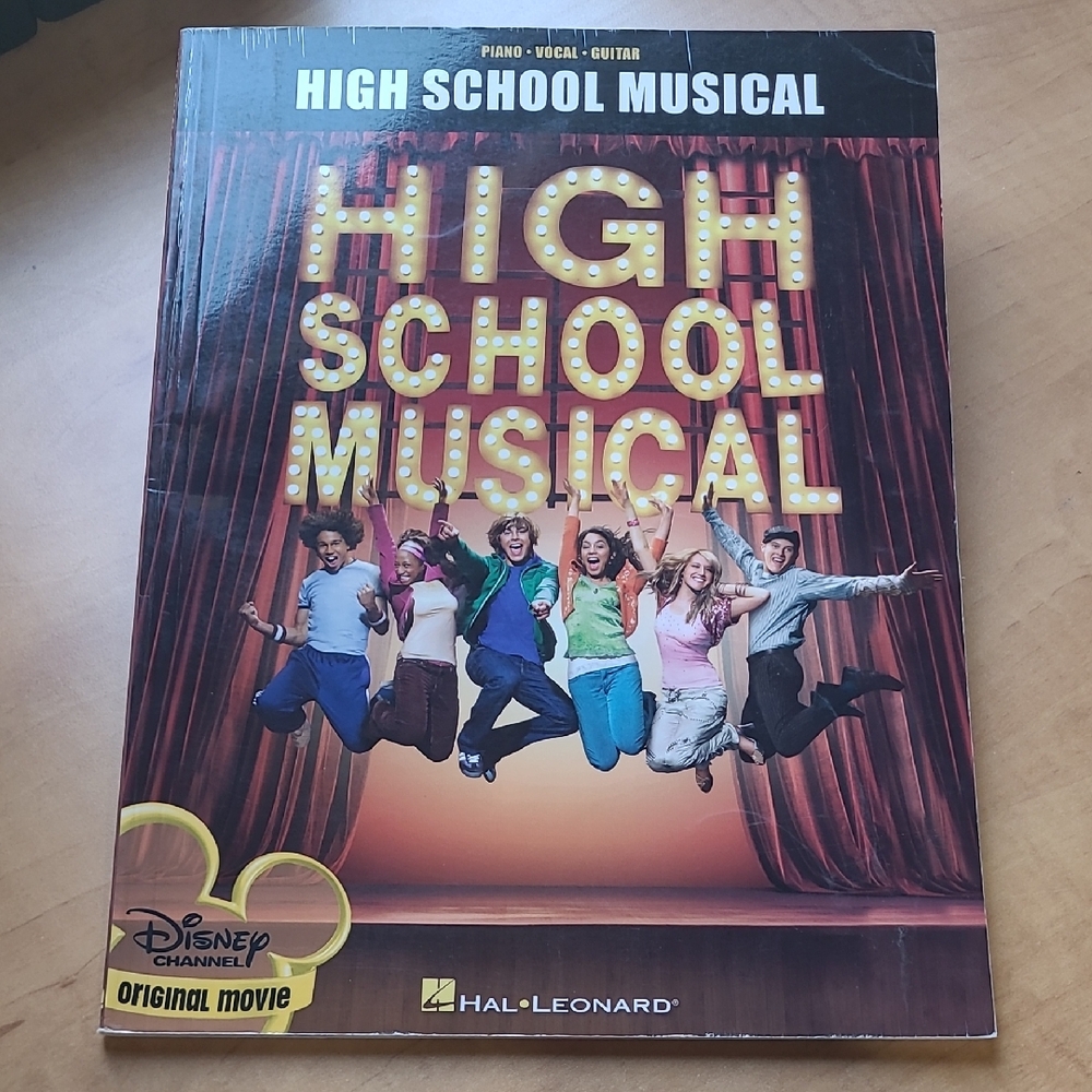 High School Musical Piano Vocal Guitar Songbook
